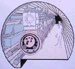 Przekroj tunelu LHC