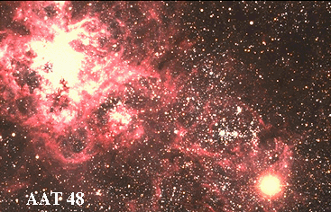 Mglawica Tarantula i supernowa 
1987a
