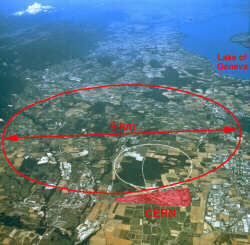 CERN - widok z gory