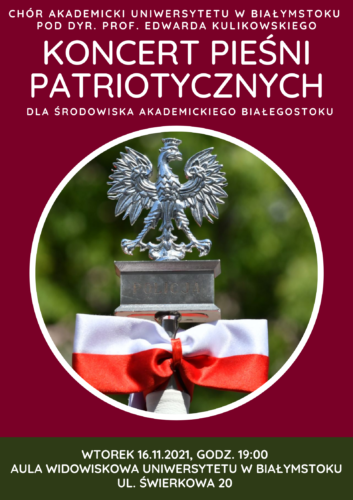 Koncert Pieśni Patriotycznych